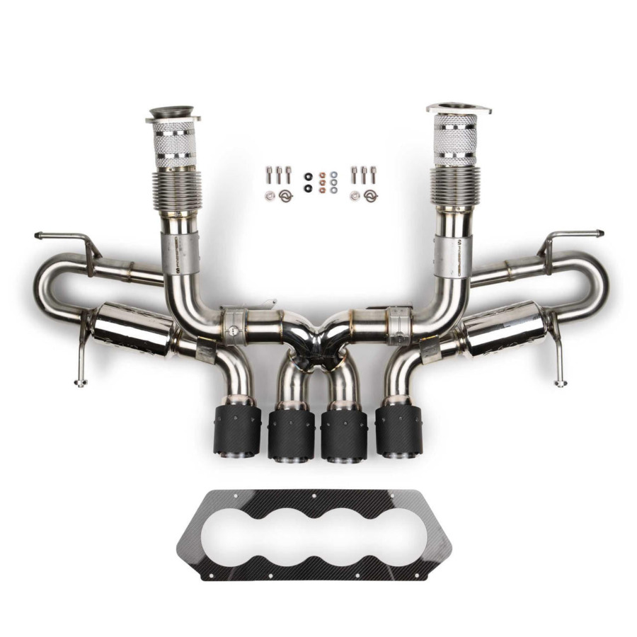 EOS Corvette C8 Z06 Valvetronic Cat-Back Exhaust System - Image 1