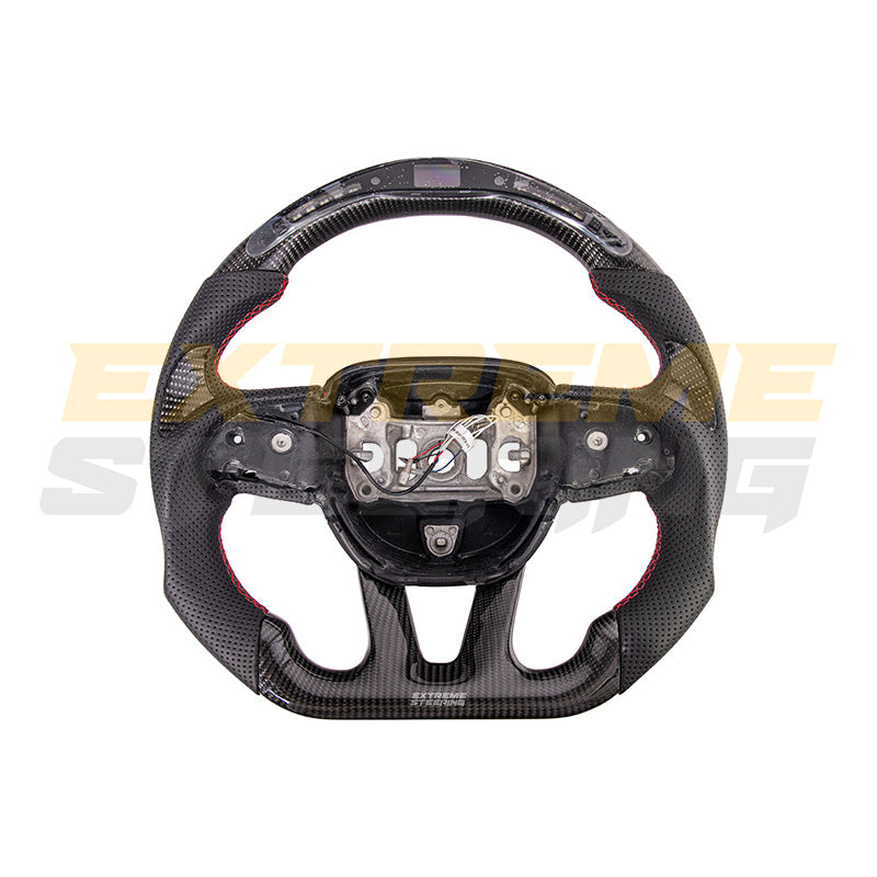 EOS 2015+ Dodge Challenger Carbon Fiber Steering Wheel - Image 2