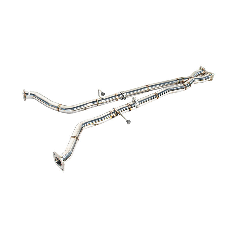 EOS 2005-06 Pontiac GTO T-304 Straight-Through Mid Pipe X Cross Exhaust System - Image 2