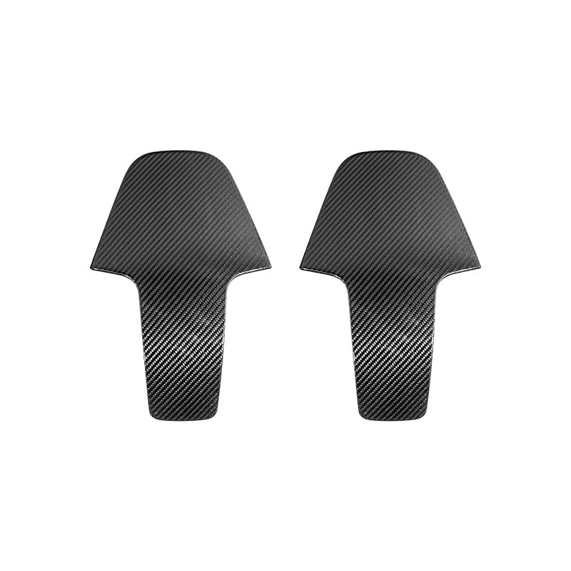 EOS BMW G87 G80 G82 M2 M3 M4 S58 Dry CARBON FIBER Tape-On Headrest Cover Pair - Image 2