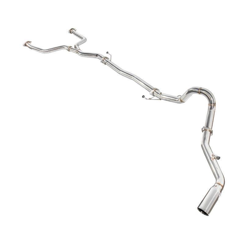 Extreme Online Store Tundra T304 Straight through Cat Back Exhaust System Kit