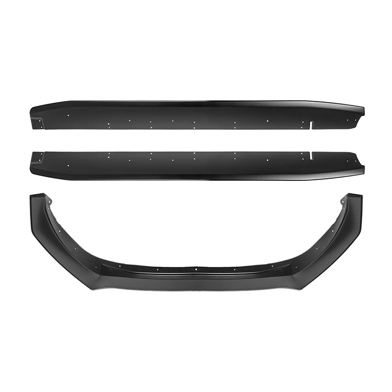 EOS 2022-Up Toyota GR86 CS Style Matte Black Front Splitter Lip Side Skirts Kit - Image 1