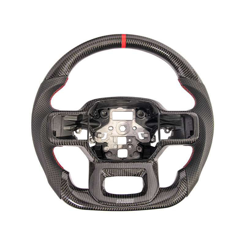 FFP 2021+ Ford F-150 Carbon Fiber Steering Wheel - Image 1
