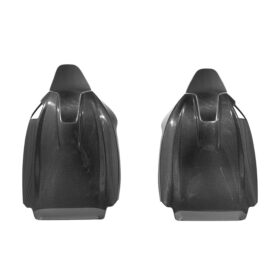 EOS BMW G87 G82 M2 M4 Dry CARBON FIBER Tape-On Full Seat Back Cover Pair - Image 2