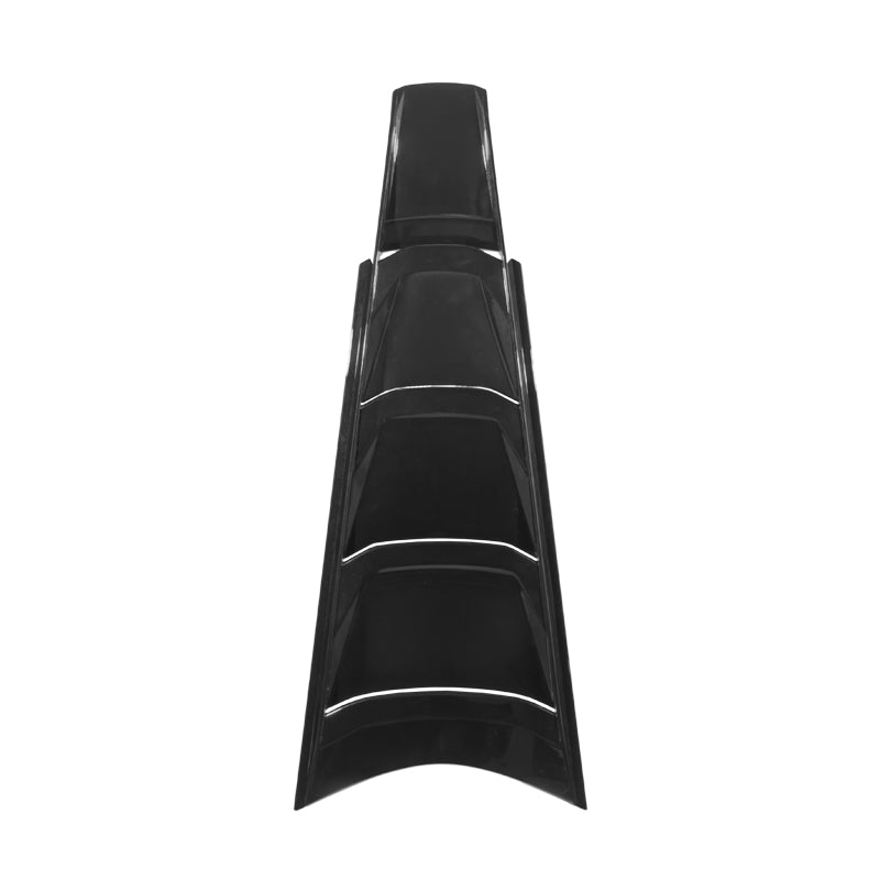 EOS Corvette C8 ZR1 Style CARBON FLASH Rear Window Vent Louver Cover - Image 2