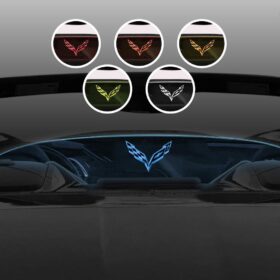 Extreme Online Store EOS WindRestrictor® C7 Convertible Rear Add On Wind Deflector - Image 16