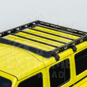 Extreme Online Store Jeep Wrangler JL Carbon Steel Black Top Roof Cargo Rack - Image 14