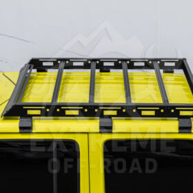 Extreme Online Store Jeep Wrangler JL Carbon Steel Black Top Roof Cargo Rack - Image 15