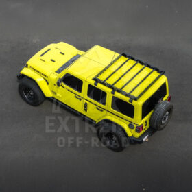 Extreme Online Store Jeep Wrangler JL Carbon Steel Black Top Roof Cargo Rack - Image 10
