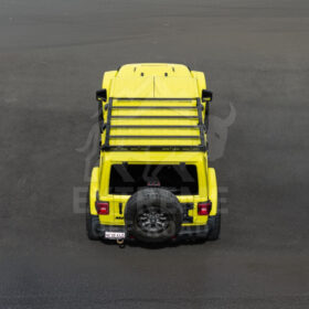 Extreme Online Store Jeep Wrangler JL Carbon Steel Black Top Roof Cargo Rack - Image 13
