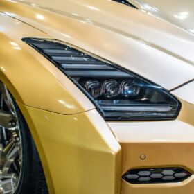 AlphaRex NOVA LED Headlights Alpha-Black Nissan GT-R R35 9