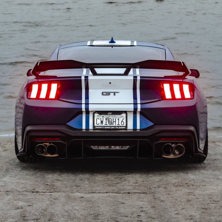 ZL1 Addons Mustang GT Performance Pack Stealth Diffuser for Ford Mustang