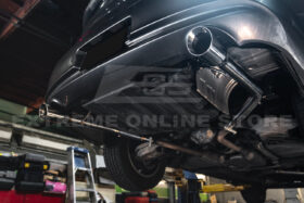 EOS 2007-2014 Infiniti G35 G37 Sedan Muffler Delete Axle Back Dual Burnt Tips Exhaust - Image 5