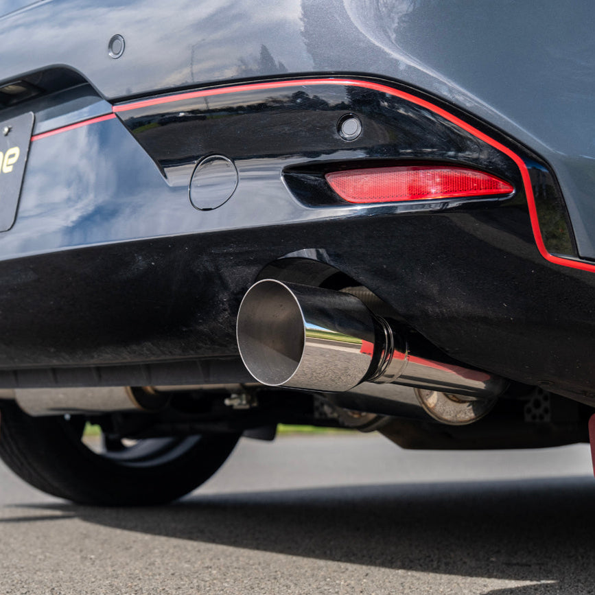 EOS 2019-Present Mazda 3 Hatchback Axle Back Dual Tips Muffler Exhaust - Image 1