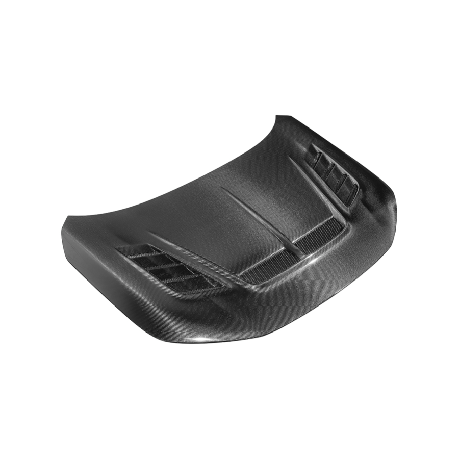 EOS 2022-Up Honda Civic JDM Varis Style Front Vented Bumper Hood - Image 2