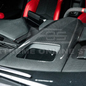 EOS Corvette C8 DRY CARBOn FIBER Upper Dashboard Instrument Panel Cover - image 4