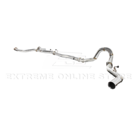 Extreme Online Store Tundra T304 Straight through Cat Back Exhaust System Kit - Image 9
