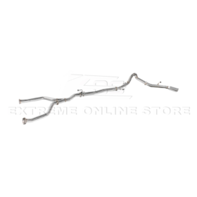 Extreme Online Store Tundra T304 Straight through Cat Back Exhaust System Kit - Image 12
