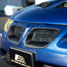 EOS 2004-06 Pontiac GTO Dry Carbon Fiber Replacement Front Mesh Grille Insert - Image 8