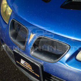 EOS 2004-06 Pontiac GTO Dry Carbon Fiber Replacement Front Mesh Grille Insert - Image 9
