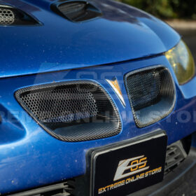 EOS 2004-06 Pontiac GTO Dry Carbon Fiber Replacement Front Mesh Grille Insert - Image 10