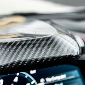 EOS Corvette C8 DRY CARBOn FIBER Upper Dashboard Instrument Panel Cover - image 11