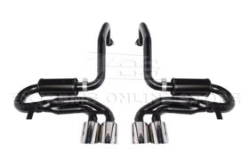 EOS Corvette C5 Muffler Axle Back Quad Tips Exhaust - image 13
