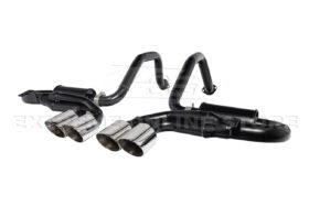 EOS Corvette C5 Muffler Axle Back Quad Tips Exhaust - image 15