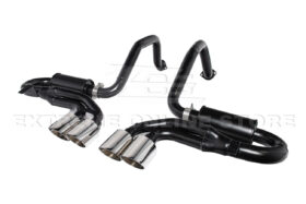 EOS Corvette C5 Muffler Axle Back Quad Tips Exhaust - image 10