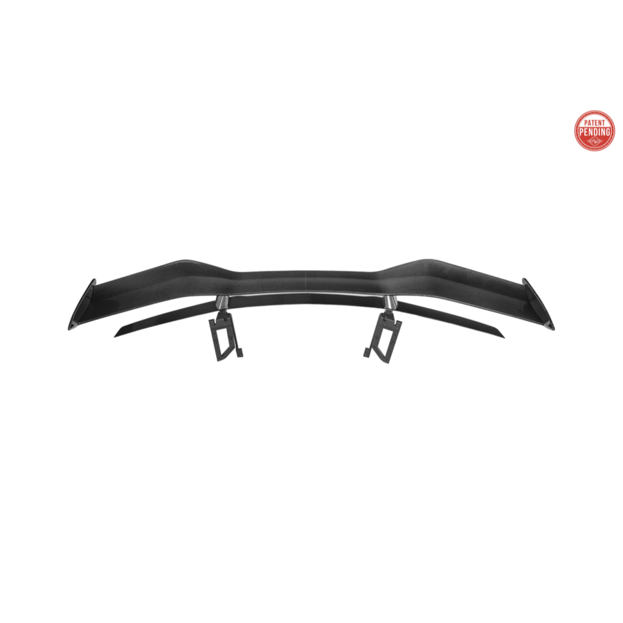 FFP Z06 Conversion Corvette C8 All Model DRY CARBON FIBER Rear High Wing - Image 2
