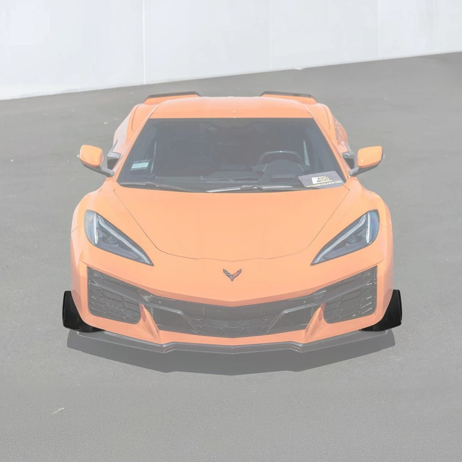 EOS Chevrolet Corvette C8 Z06 / E-Ray DRY CARBON FIBER Front Side Canards