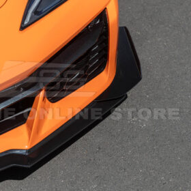 EOS Chevrolet Corvette C8 Z06 / E-Ray DRY CARBON FIBER Front Side Canards - image 15