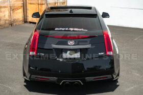 EOS 2009-15 CTS-V Coupe DRY CARBON FIBER Rear Deck Lid Applique Trunk Insert - Image 6