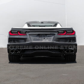 Extreme Online Store Corvette C8 Stingray Rear Bumper & Spoiler Kit [Z06 Conversion Package] - Image 6