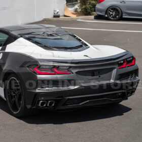 Extreme Online Store Corvette C8 Stingray Rear Bumper & Spoiler Kit [Z06 Conversion Package] - Image 9