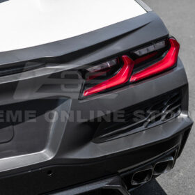 Extreme Online Store Corvette C8 Stingray Rear Bumper & Spoiler Kit [Z06 Conversion Package] - Image 15