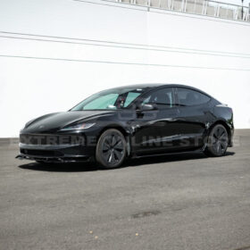 EOS 2024-Up Tesla Model 3 Track Style Side Skirts Rocker Panel - Image 3