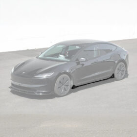 EOS 2024-Up Tesla Model 3 Track Style Side Skirts Rocker Panel - Image 2