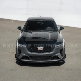 EOS 2020-Up Cadillac CT4-V CT4 Blackwing Conversion Front Bumper Cover Kit - Image 7
