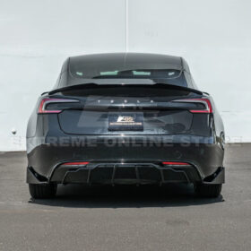 EOS 2024-Up Tesla Model 3 Track Style Rear Trunk Wing Spoiler - Image 6