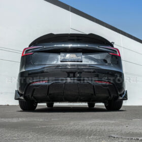 EOS 2024-Up Tesla Model 3 Track Style Rear Bumper Diffuser Lip - Image 8