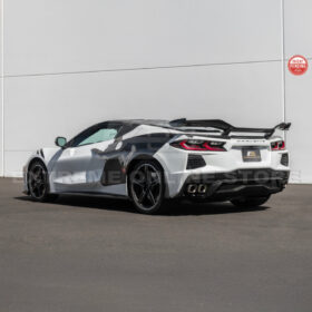 FFP Z06 Conversion Corvette C8 All Model DRY CARBON FIBER Rear High Wing - Image 5