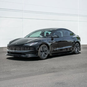 EOS 2024-Up Tesla Model 3 Track Style Front Lip Splitter - Image 3