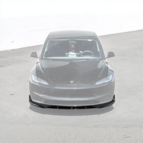 EOS 2024-Up Tesla Model 3 Track Style Front Lip Splitter - Image 2