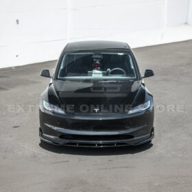 EOS 2024-Up Tesla Model 3 Track Style Front Lip Splitter - Image 6