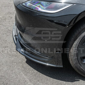 EOS 2024-Up Tesla Model 3 Track Style Front Lip Splitter - Image 10