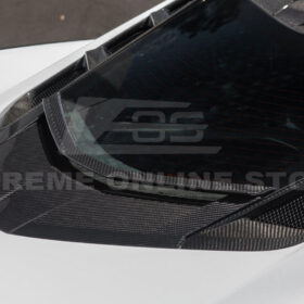 EOS Chevrolet Corvette C8 DRY CARBON FIBER Rear Window Hatch Deck Lid Spoiler - Image 6