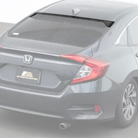 EOS 2016-21 Honda Civic Sedan Rear Roof Window Visor - Image 3