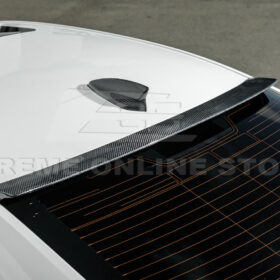 Extreme Online Store CT4 CT4-V Carbon Fiber Rear Roof Top Window Spoiler Kit for CT4-V - Image 14