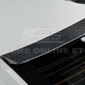 Extreme Online Store CT4 CT4-V Carbon Fiber Rear Roof Top Window Spoiler Kit for CT4-V - Image 15
